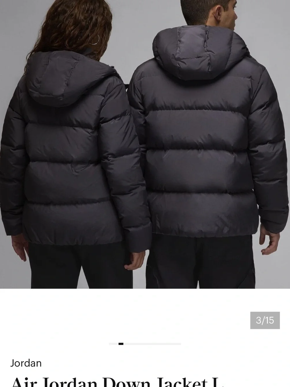 Air Jordan Down jacket, Unisex S